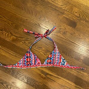 Roxy triangle bikini top